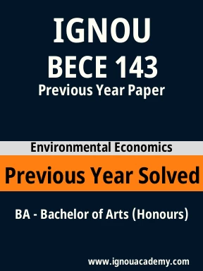 BECE 143 Previous Year Solved Question Paper