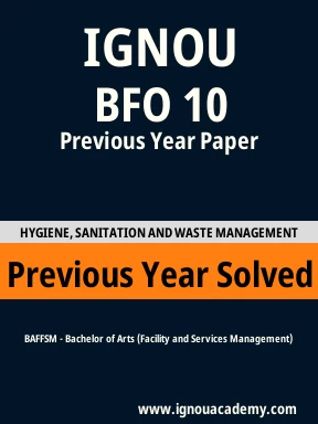 BFO 10 Previous Year Solved Question Paper