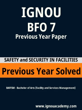 BFO 7 Previous Year Solved Question Paper