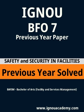 BFO 7 Previous Year Solved Question Paper