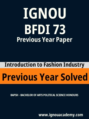 BFDI 73 Previous Year Solved Question Paper