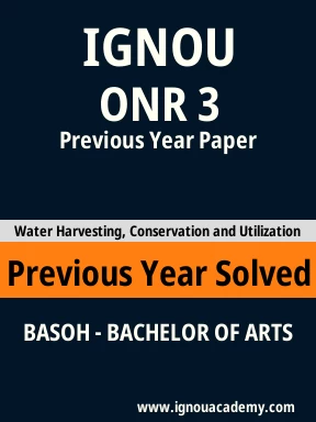 ONR 3 Previous Year Solved Question Paper
