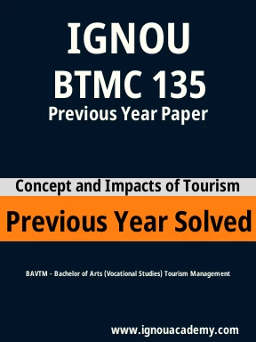 BTMC 135 Previous Year Solved Question Paper