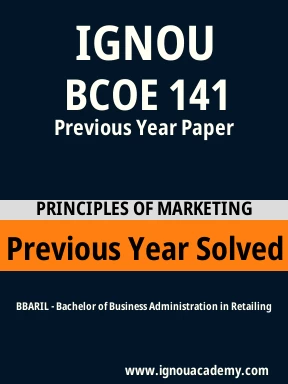 BCOE 141 Previous Year Solved Question Paper