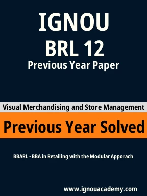 BRL 12 Previous Year Solved Question Paper