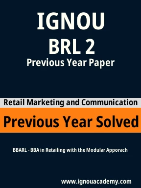 BRL 2 Previous Year Solved Question Paper