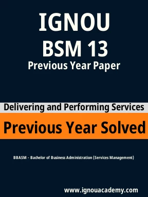BSM 13 Previous Year Solved Question Paper