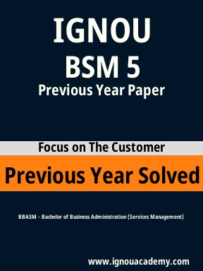 BSM 5 Previous Year Solved Question Paper