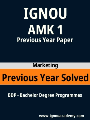 AMK 1 Previous Year Solved Question Paper