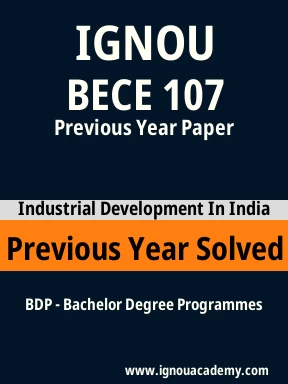 BECE 107 Previous Year Solved Question Paper