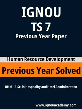 TS 7 Previous Year Solved Question Paper
