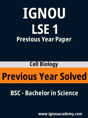 LSE 1 Previous Year Solved Question Paper