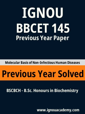 BBCET 145 Previous Year Solved Question Paper