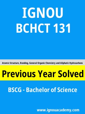 BCHCT 131 Previous Year Solved Question Paper