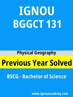 BGGCT 131 Previous Year Solved Question Paper