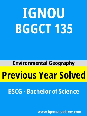 BGGCT 135 Previous Year Solved Question Paper