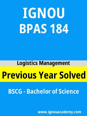 BPAS 184 Previous Year Solved Question Paper