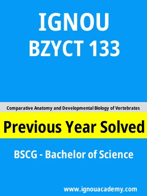 BZYCT 133 Previous Year Solved Question Paper