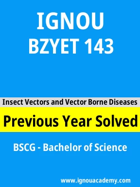 BZYET 143 Previous Year Solved Question Paper