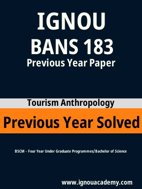 BANS 183 Previous Year Solved Question Paper