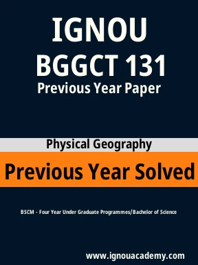 BGGCT 131 Previous Year Solved Question Paper
