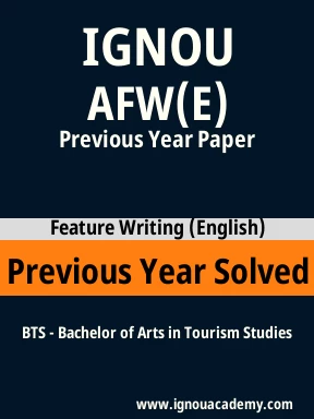 AFW(E) Previous Year Solved Question Paper