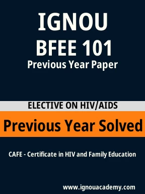 BFEE 101 Previous Year Solved Question Paper