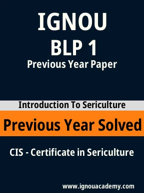 BLP 1 Previous Year Solved Question Paper