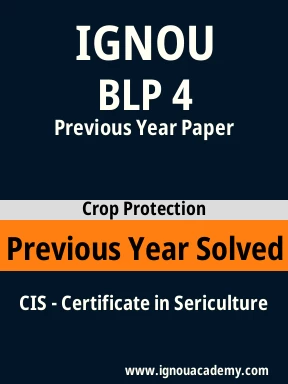 BLP 4 Previous Year Solved Question Paper