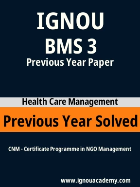 BMS 3 Previous Year Solved Question Paper