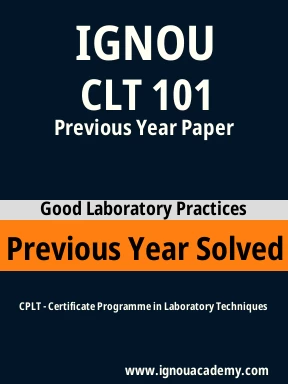 CLT 101 Previous Year Solved Question Paper