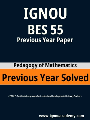 BES 55 Previous Year Solved Question Paper