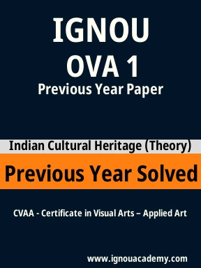 OVA 1  Previous Year Solved Question Paper