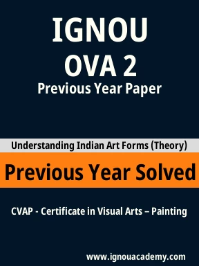 OVA 2 Previous Year Solved Question Paper