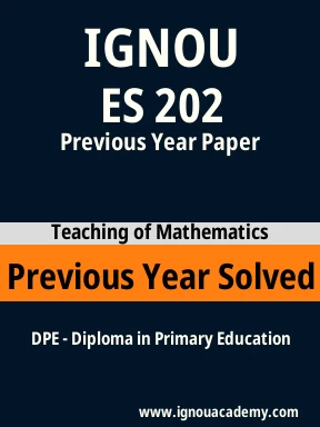 ES 202 Previous Year Solved Question Paper