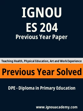 ES 204 Previous Year Solved Question Paper