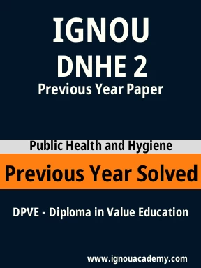 DNHE 2 Previous Year Solved Question Paper