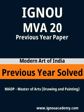 MVA 20 Previous Year Solved Question Paper