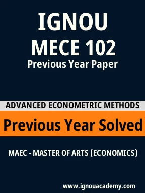 MECE 102 Previous Year Solved Question Paper
