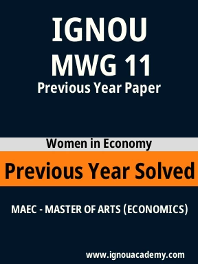 MWG 11 Previous Year Solved Question Paper