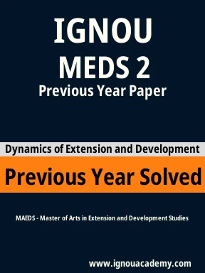 MEDS 2 Previous Year Solved Question Paper