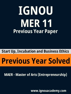 MER 11 Previous Year Solved Question Paper