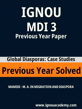 MDI 3 Previous Year Solved Question Paper