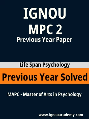 MPC 2 Previous Year Solved Question Paper