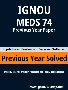 MEDS 74 Previous Year Solved Question Paper