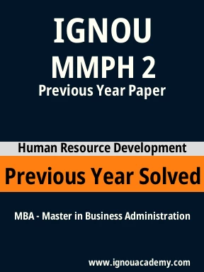 MMPH 2 Previous Year Solved Question Paper