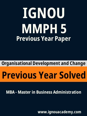 MMPH 5 Previous Year Solved Question Paper