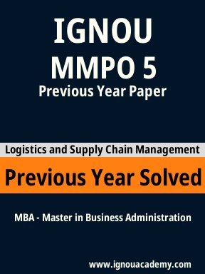 MMPO 5 Previous Year Solved Question Paper