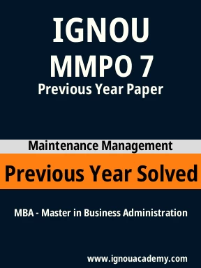 MMPO 7 Previous Year Solved Question Paper