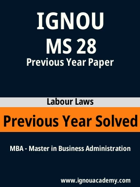 MS 28 Previous Year Solved Question Paper